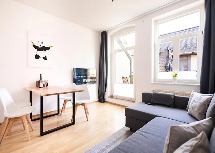 Ko-Living - Haendel Stuben - Street Art Design Apartments - Altstadt - Zentral - Kueche - Smart Tv - Mehrere Apartments - Bis Zu 6 P