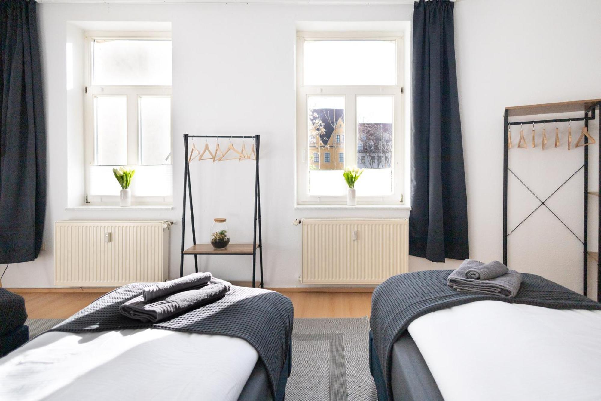 Appartement Ko-living - Haendel Stuben - Street Art Design - Altstadt - Zentral - Kueche - Smart Tv - Mehrere - Bis Zu 6 P Halle (Saale)