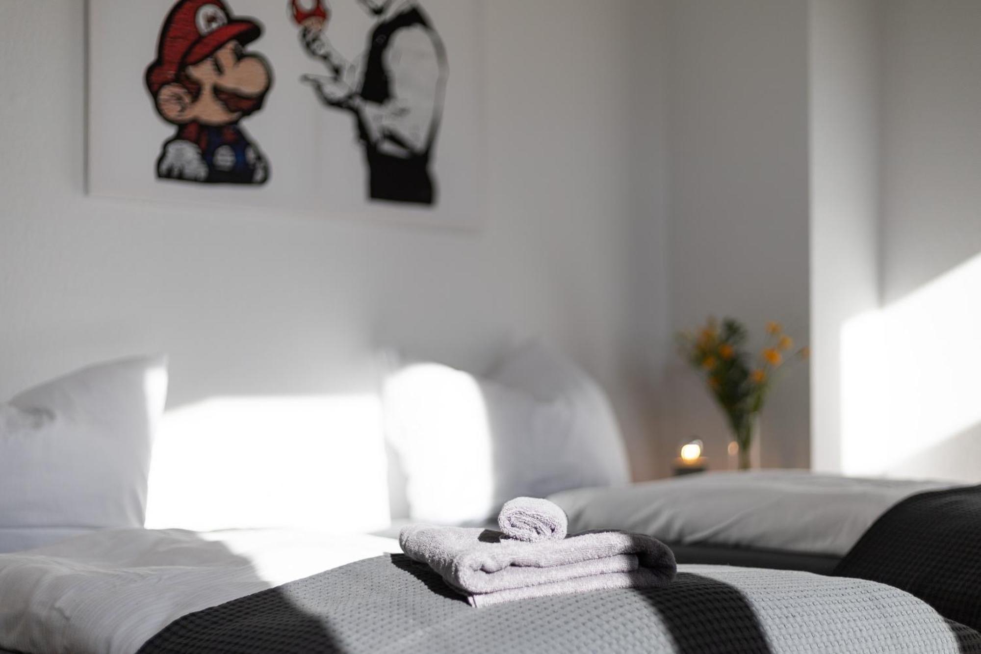 Ko-living - Haendel Stuben - Street Art Design - Altstadt - Zentral - Kueche - Smart Tv - Mehrere - Bis Zu 6 P Appartement *