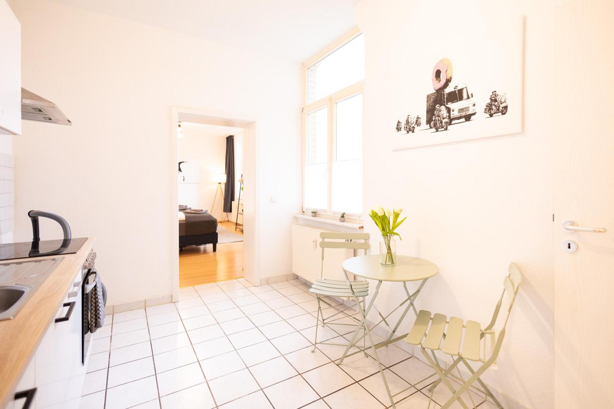 Ko-living - Haendel Stuben - Street Art Design - Altstadt - Zentral - Kueche - Smart Tv - Mehrere - Bis Zu 6 P Appartement
