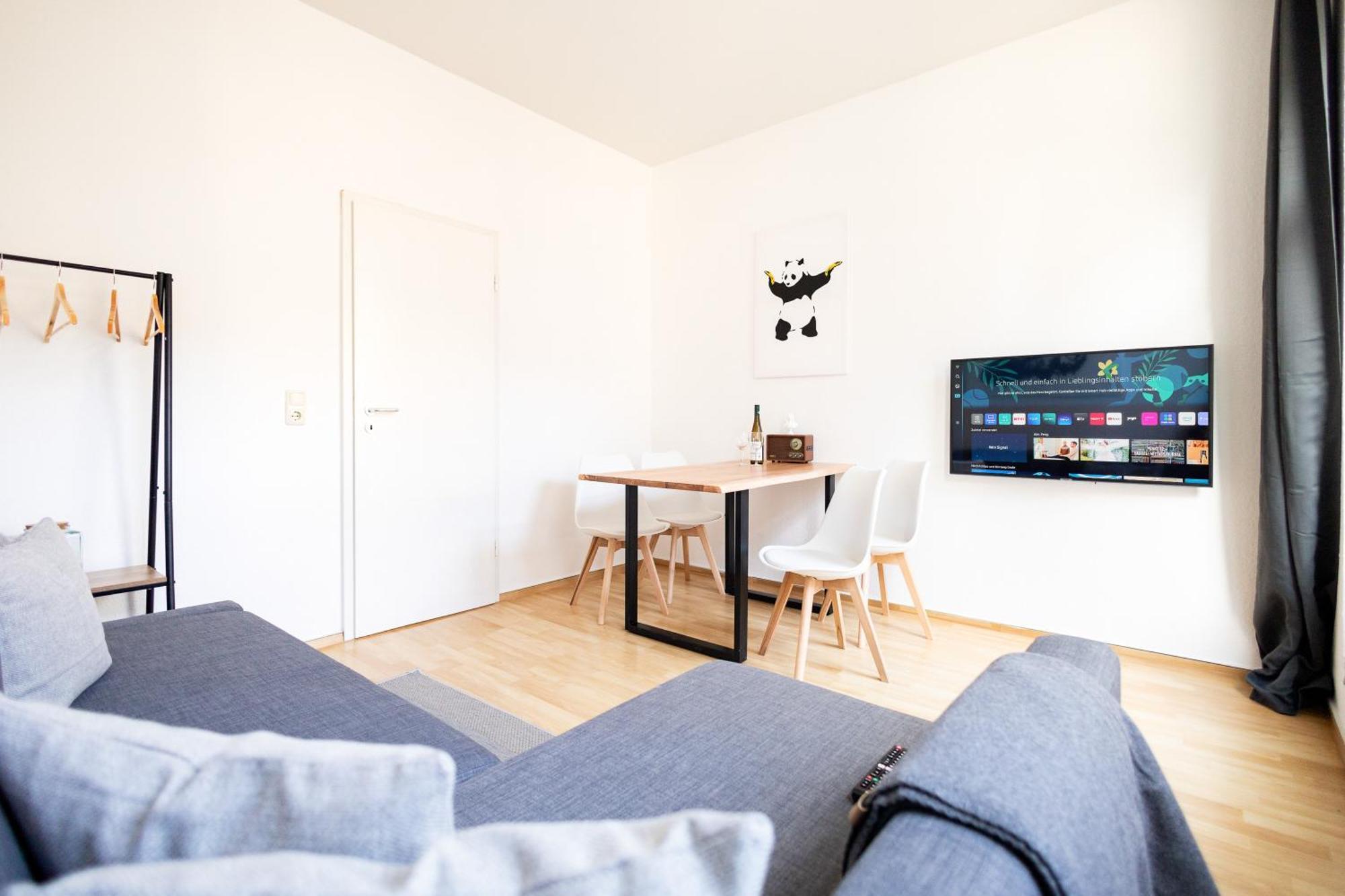 Apartament Ko-living - Haendel Stuben - Street Art Design - Altstadt - Zentral - Kueche - Smart Tv - Mehrere - Bis Zu 6 P *